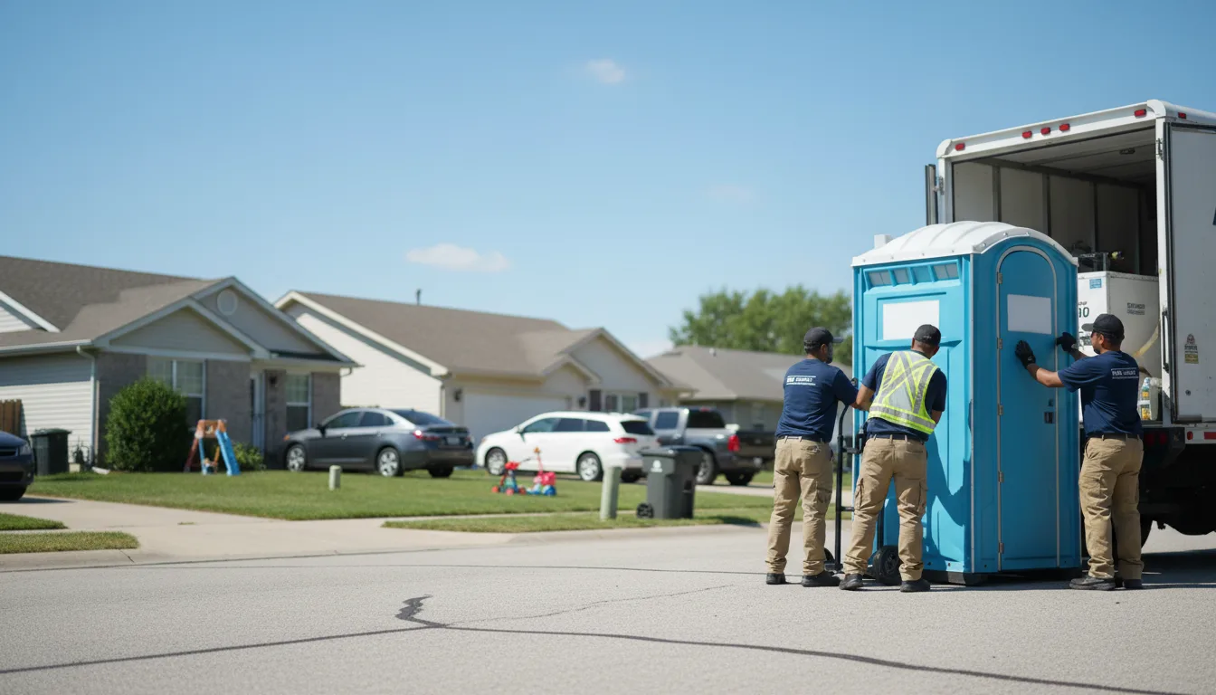 Standard Porta Potty Rentals in Dunlap, CA near me